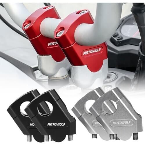 NEW 22mm 28mm Motorcycle Handlebar Riser Motocross Heightening Clamp Mount Pit Bike Motorbike Accessories For Yamaha For BMW