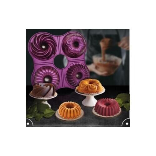 Casting Granite 4 Shaped Cake Mold/Heat Resistant/Healthy