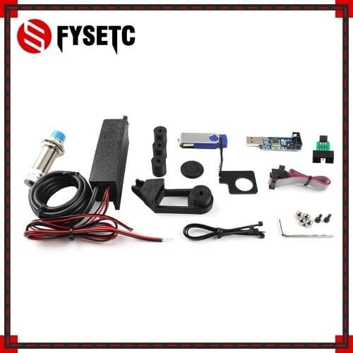 FYSETC Ender 3 Complete Auto Bed Leveling Kit is used for the upgrade and assembly of ender 3 and 3 PRO 3D printer parts