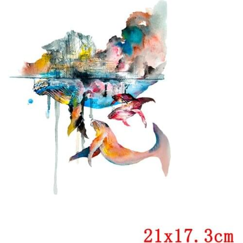 DIY Portrait Patches Clothes Stickers Boy/Girl Patter Transfer Iron-on Patches For T-shirt Dresses Washable Stickers Skull Patch