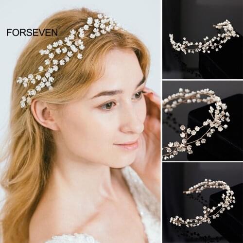 Girlss Small Flower Headband Elegant Wedding Headpiece Hair Pieces for Little Girl Birthday Party Prom SL