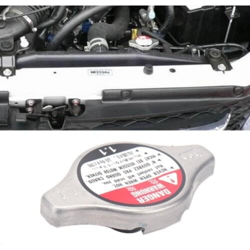 Durable Radiator Caps Silver Color Cooling Radiator Caps Cover 11242 1640102421 for Honda-Accord 1994-2006