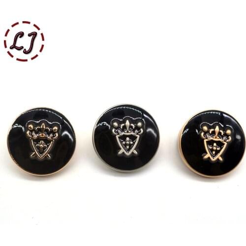 New 18mm/23mm fashion sewing metal button 10pcs/lot decorative buttons British style for women overcoat garment accessories DIY