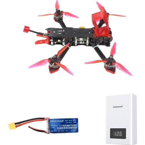 Feichao F4 X2 225mm FPV RC Quadcopter with 2306-2400kv 3-4S Motor FS I6 6 Channel 2.4G Remote Control for Gopro hero 8