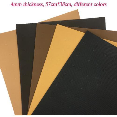 KANEIJI 4mm thickness repair shoes rubber sheet, out sole rubber sheet, heel rubber sheet, cutting rubber sheet