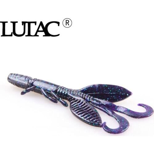 LUTAC soft lures 110mm 2.9g Wobblers for Hot Carp Fishing Soft Lures Silicone Artificial fishing lures
