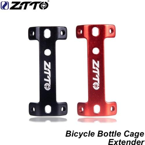 ZTTO MTB Double Headed Bicycle Bottle Cage Extender Ultralight Aluminum Alloy Mountain Road Bike Frame Water Cup Holder Expander
