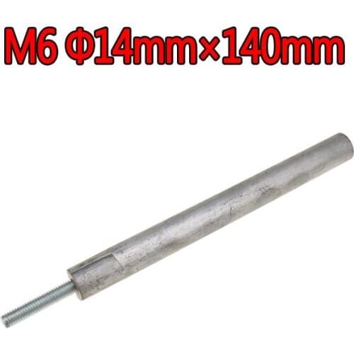 M6 14MM*140MM Water Heater Parts Spare Replacement Parts Water Heater Magnesium Anode Rod For Electric Water Heater