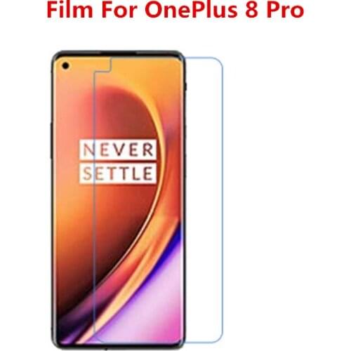 1/2/5/10 Pcs Ultra Thin Clear HD LCD Screen Protector Film With Cleaning Cloth Film For OnePlus 8 Pro
