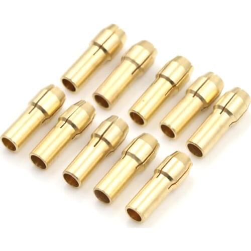 10 Pieces Drill Collect Chuck Bits Mini Drill Chucks Drill Chuck Adapter Micro Collet Chuck Wholesale