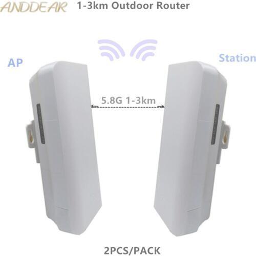 9331 206 1-3km Chipset WIFI Router WIFI Repeater CPE Long Range 300Mbps5.8GOutdoor AP Router AP Bridge Client Router repeater