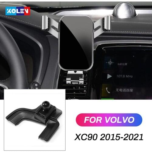 Car Mobile Phone Holder For Volvo XC90 2015 2016 2017 2018 2019 2021 Air Vent Special Mount Navigation Bracket Gravity GPS Stand