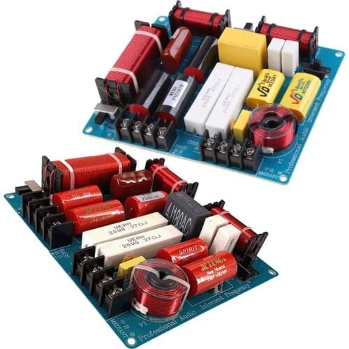 6.14x5.31 inch Frequency Divider 300W Green Durable Frequency Divider Crossover Board for DIY KTV Speaker Dropship