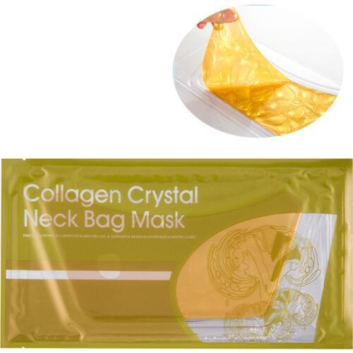 Neck Mask 24k Gold Collagen Anti-aging Moisturizing Neck Mask Protein Neck Fine Lines Remover Anti Wrinkle Pads Neck Care TSLM1