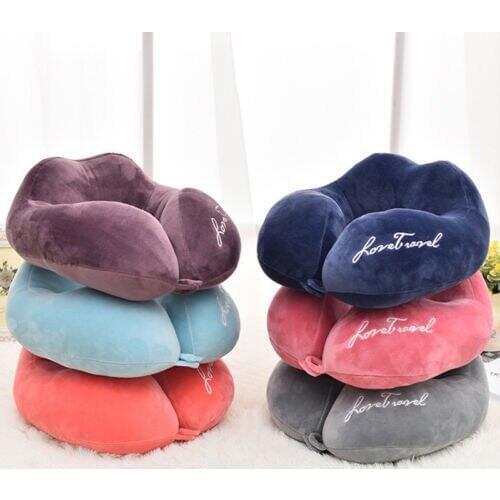 Soft Memory Foam U Shaped Travel Neck Head Support Pillow Head Rest Car Cushion
