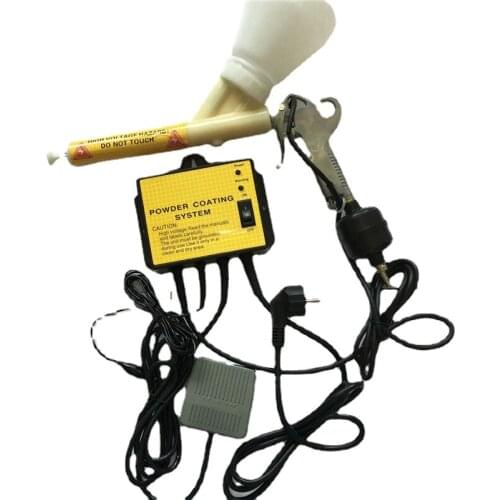 New Portable Plastic Spraying Metal Workpiece Spray Machine Mini Powder Coating System PC02 Electrostatic Spray Gun 110V/220V