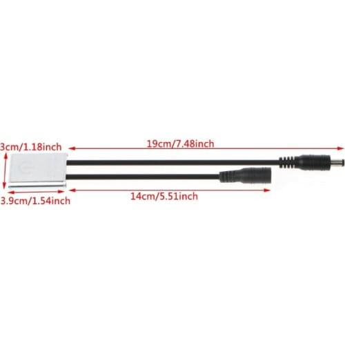 P15D DC 12V 24V 3A DC Touch Sensor Dimmer Switch For LED Strip Light Lamp Cabinet