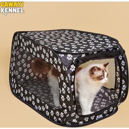 CAWAYI KENNEL Pet Carriers Carrying for Small Large Cats Dogs Backpack Dog Transport Bag Bolso Perro Torba Dla Psa Honden Tassen