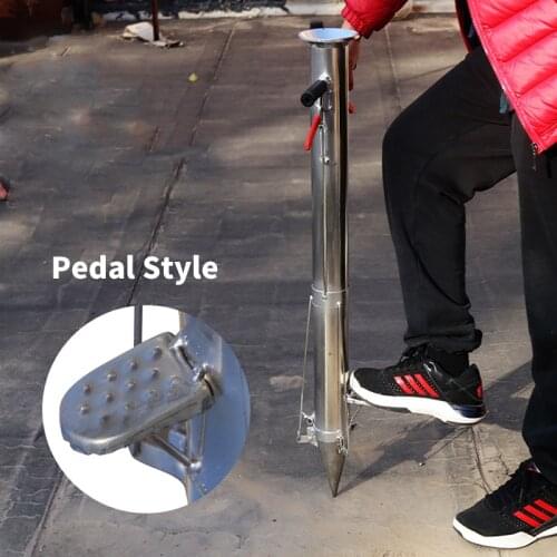 Garden Hand Tools Stoop Free Vegetables Melon Seedling Pepper Planting Transplanter Rapid Seeder Stainless Steel Sowing Drill