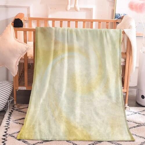 3D Print Customize Colourful Clouds Pattern Super Soft Warm Blanket For Living Room Bedroom Office Home Decor Adult Girls