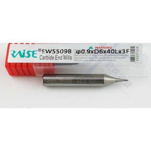 0.9 Raise Carbide End Mills Cutters For Key Cutting Copy Duplicating Marking Machine Drill Bits Parts Locksmith Tools