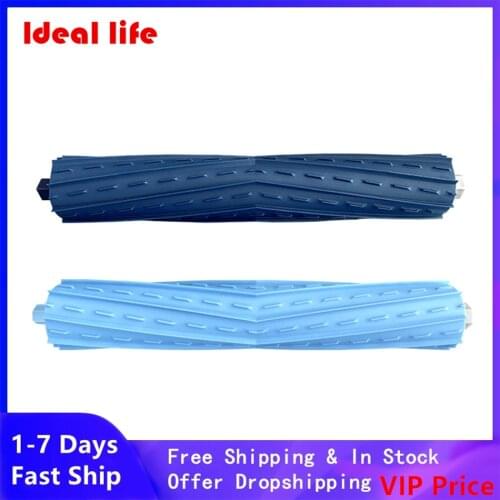 1* Main Brush +1* Rubber Brushes For Ecovacs Deebot T9 AIVI T9 PRO T9 MAX T9 POWER Vacuum Cleaner Part Cleaning Tool Replacement