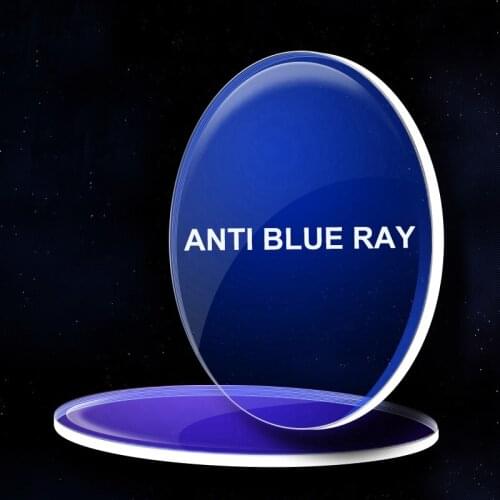 1.56 (+6.00~-8.00) Prescription Anti Blue Ray CR-39 Resin Aspheric Glasses Lenses ,Myopia Hyperopia Presbyopia Optical Lens