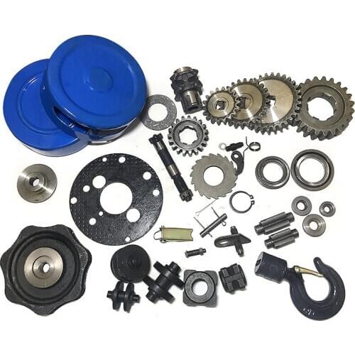 Hand chain hoist accessories , gear ,steel bowl ,bearing ,bottom axle ,sprocket cruise wheel overwheel ratchet 2 tons