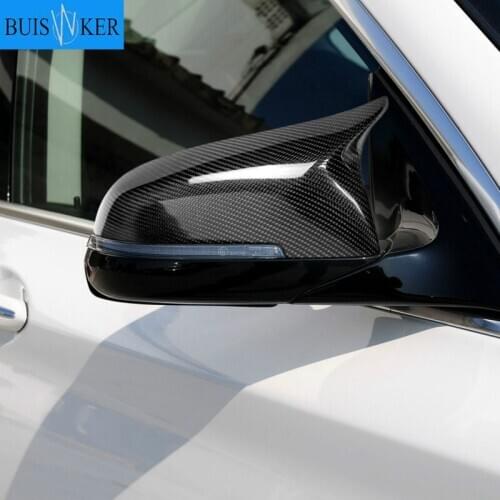 For BMW 5 6 7 Series F10 F18 F11 F06 F07 F12 F13 F01 2014 2015 2016 2pcs Mirror Covers Left Right Side Rearview Mirror Cover Ca