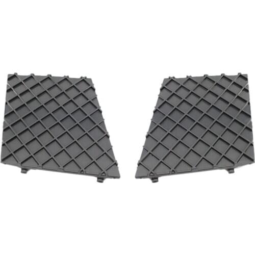 Black Front Bumper Lower Mesh Grill Trim Cover Pair Left Right for BMW E60 E61 M