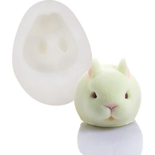 Rabbit Shape Silicone Mold 3D Cake Chocolate Decorating Mould Tools Fondant Sugar craft for Baking Food Kitchen Accessories
