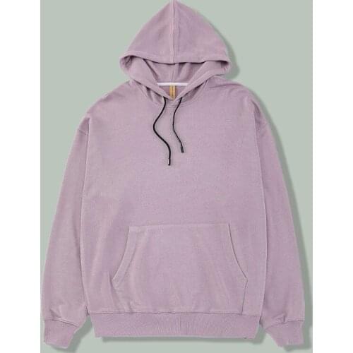 2021 Hip Hop Khaki Solid Color Loose Hoodie Men Women Harajuku Street Casual Sports Pullover Autumn Campus Couple Unisex Hoodys