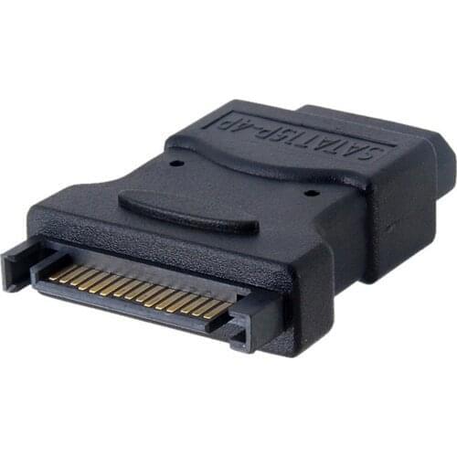 CYSM SATA Male Power Cable to Molex 4 Pin IDE Drive Adapter