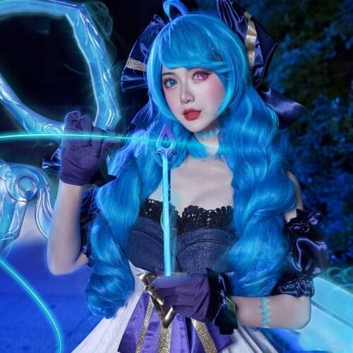 Game LOL Gwen THE HALLOWED SEAMSTRESS Cosplay Costume Lolita Dress Halloween Costumes for Women