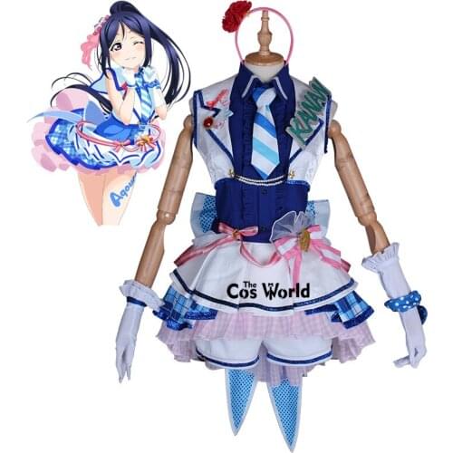 Love Live Sunshine Aqours School Unity Matsuura kanan After School Arcade Game Dress Uniform Outfit Anime Cosplay Costumes