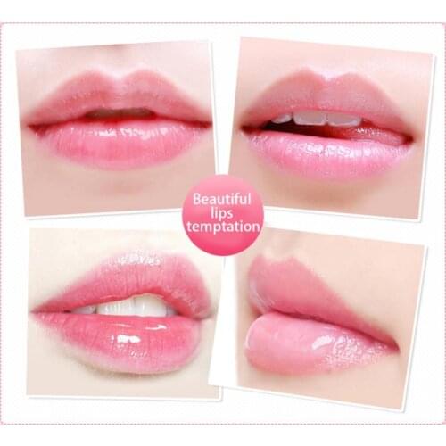 Natural Aloe Honey Moisturizing Nutritious Lip Balm Temperature Changing Colour Makeup Lips Care Lipstick Protect Lips TSLM1