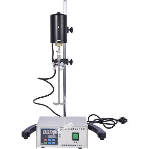 New JJ-1B Electric Blender Laboratory Precision Power Mixer 100W High-precision Timing Speed Type Electric Mixer 220V 0-120 Min