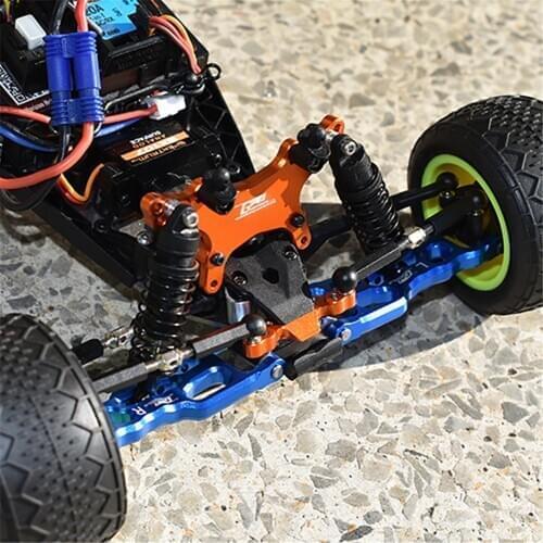 Aluminum Alloy Front Shock Absorber Damper Mount for LOSI 1/18 Mini-T 2.0 2WD Stadium Truck Model Accessories