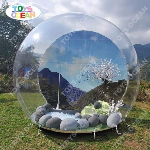 Transparent Advertising Inflatables Snow Globe adversting decoration inflatable display globe ball for display