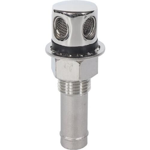 316 stainless steel straight fuel breather vent 16mm - Boat/Car/Gas Tank M16 Vents Marine Hardware Parts
