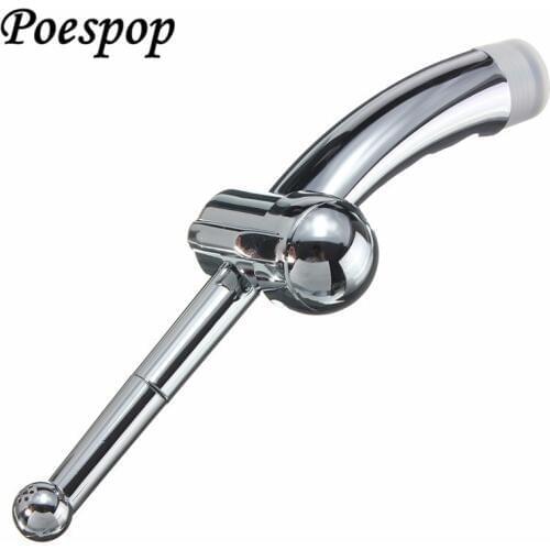 POESPOP Sprayer Bathroom Toilet Bidet Spray Nozzle Flushing Gun Mechanic Cleaning Hygienic Small HandHeld Shower Head Bidet