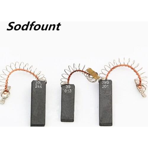 5pcs WM2198XS washing machine carbon brush electric brush 5X12.5X39mm