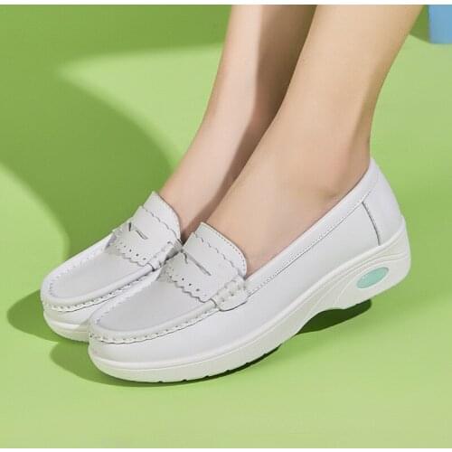 Women Flats Soft PU Leather Flat Shoes Female Loafers Oxford Shoes Ladies White Shoes Summer Casual Breathable Mesh Flat Shoes