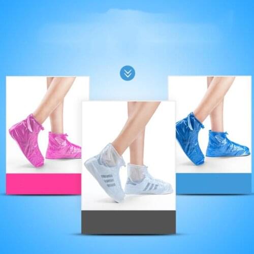Boots Waterproof Shoe Cover PVC Material Unisex Shoes Protectors Rain Boots for Indoor Outdoor Rainy Days Reusable