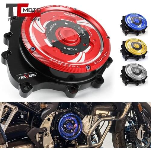 Engine Clear Clutch Cover Case Guards for BMW F900XR F 900 XR 900XR 2020 2021 Motorcycle Accessories