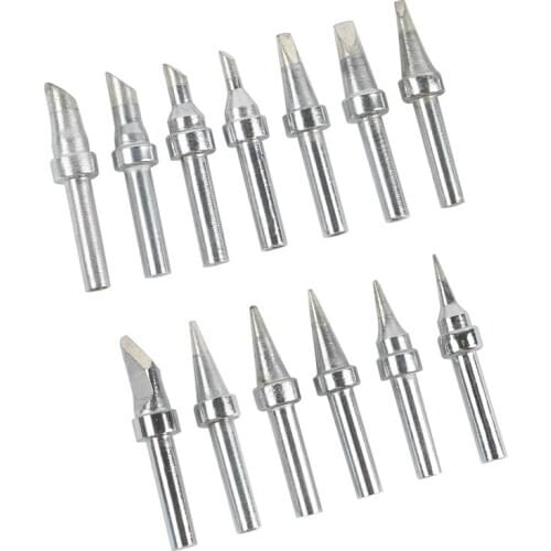 13Pcs/Lot 200 High-Frequency Electric Soldering Iron Tip Soldering Sting For Quick 203/204 Soldering Station