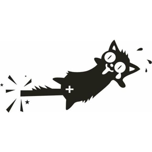 18*8cm ashion Personality Creativity Classic Attractive Car Sticker Cute And Interesting Fashion Sticker Decals