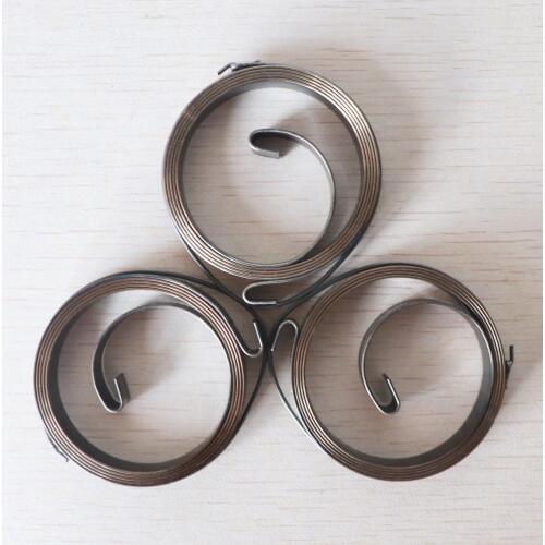 3Pcs/Recoil Easy Starter Spring Chinese 5200 5800 4500 Chainsaw 45cc 52cc 58cc Gas Saw Spares