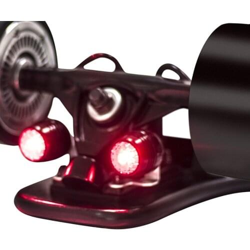 2020 new 4PCS Electric Skateboard LED Warning Light Four Wheels Long Board Lamps Rechageable Easy to find