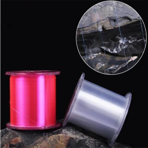 500m Nylon Fishing Line Monofilament Fluorocarbon Fishing Lines Strong Pull Sea Pole Main Line Strand Carp Fishings Accessorie
